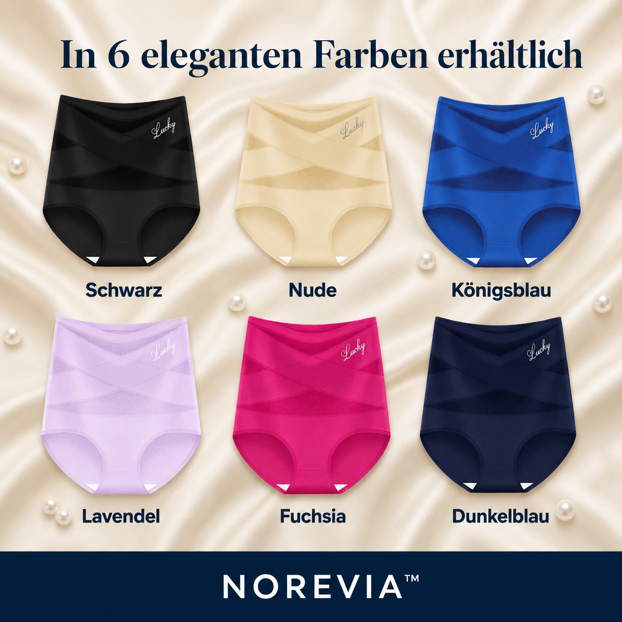 LuckyForm™ 360° – Nahtloser Kreuzband-Stützslip
