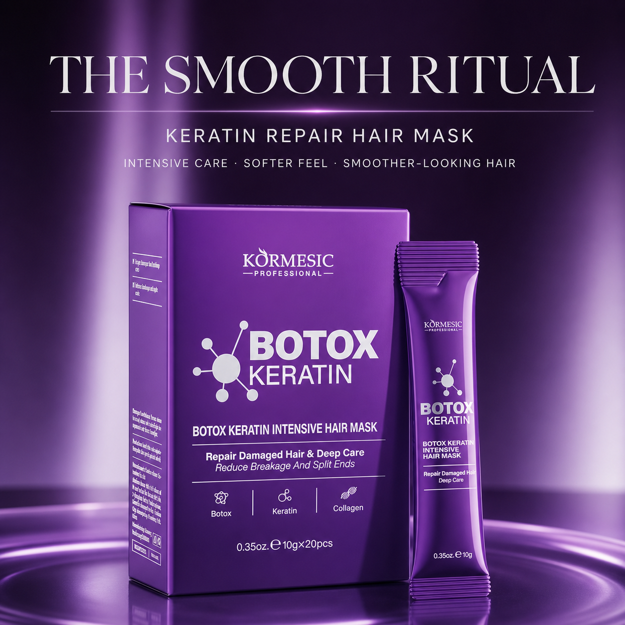 KORMESIC™ Anti-Frizz Keratin Hair Mask Ritual